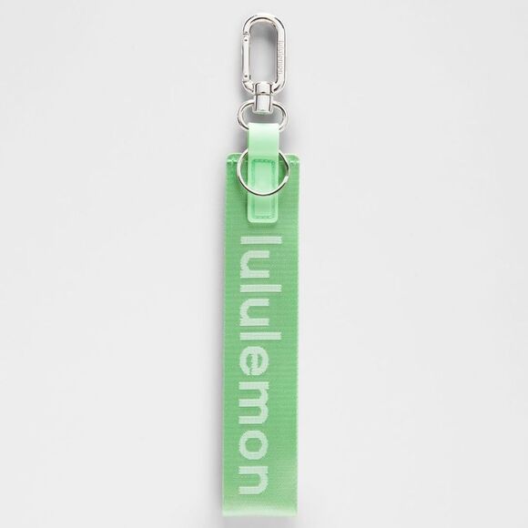 NWT NEVER LOST KEYCHAIN - Citra Lime/White CTRL/WHT - Lululemon - Lime Green - Picture 1 of 8